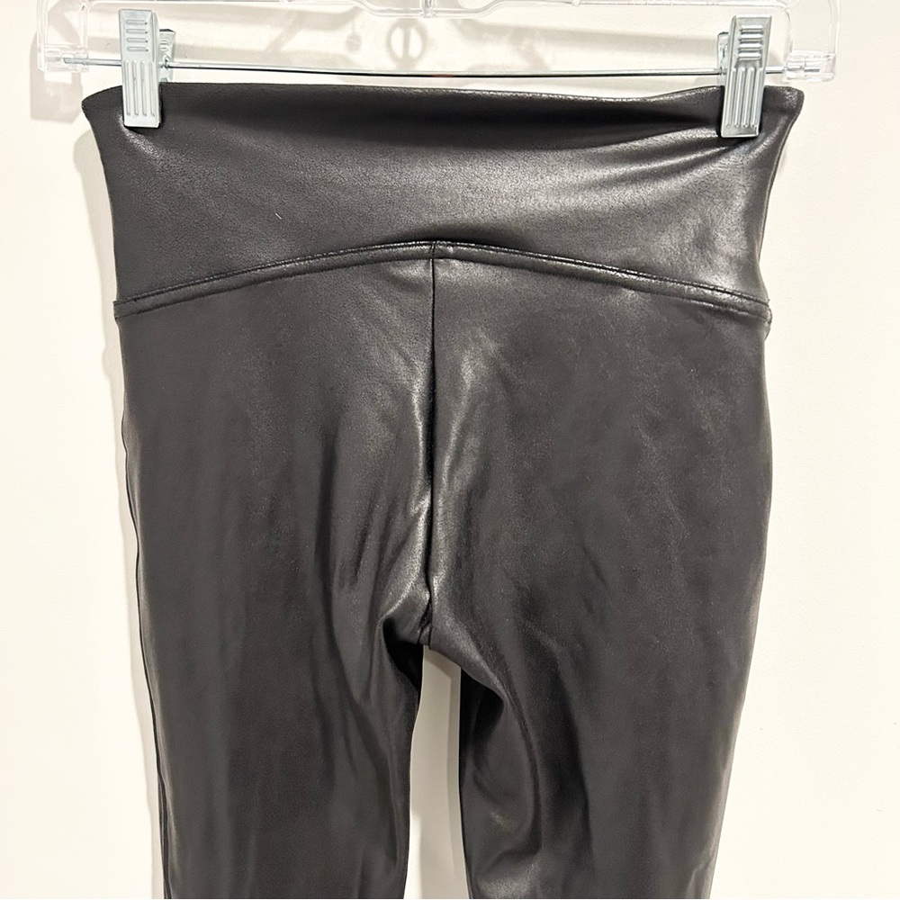 Spanx Faux Leather Leggings Black Size Small - Picture 8 of 10